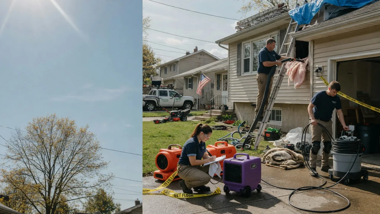 Emergency Water Removal in Ridge Farm, IL near me